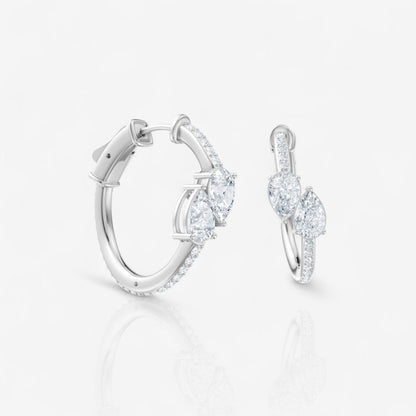 14kt white gold/18kt white gold/platinum/1.50/top
