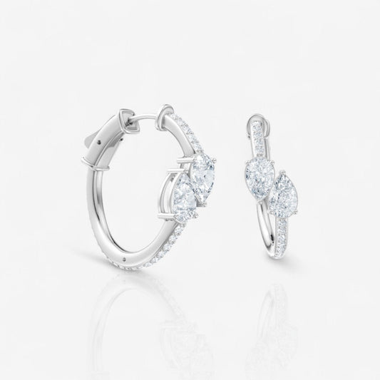 14kt white gold/18kt white gold/platinum/1.50/top