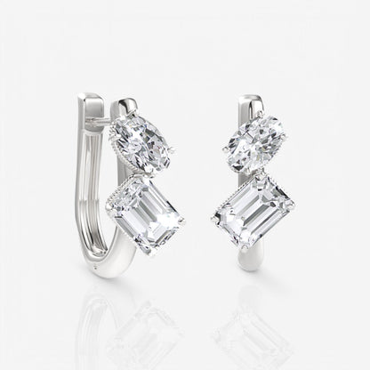 14kt white gold/18kt white gold/platinum/2.00/top
