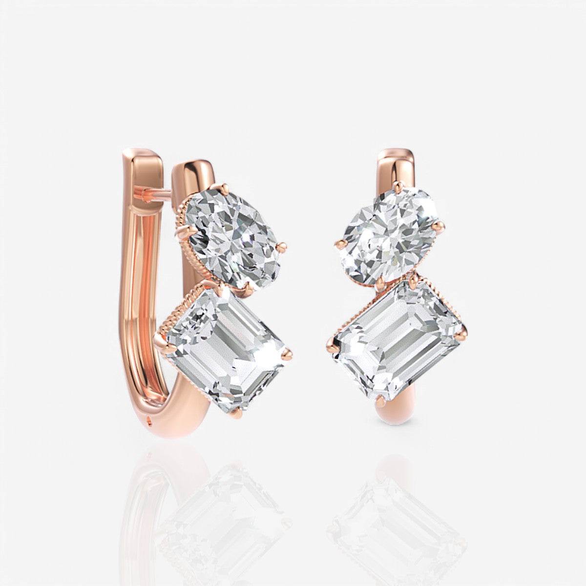 18kt rose gold/3.00/top