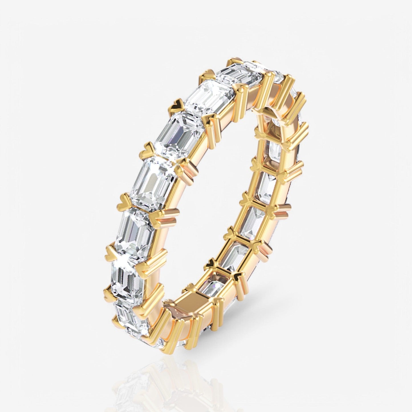 18kt yellow gold/3.00/3/3.5/4/4.5/5/5.5/6/6.5/7/7.5/8/8.5/9/front