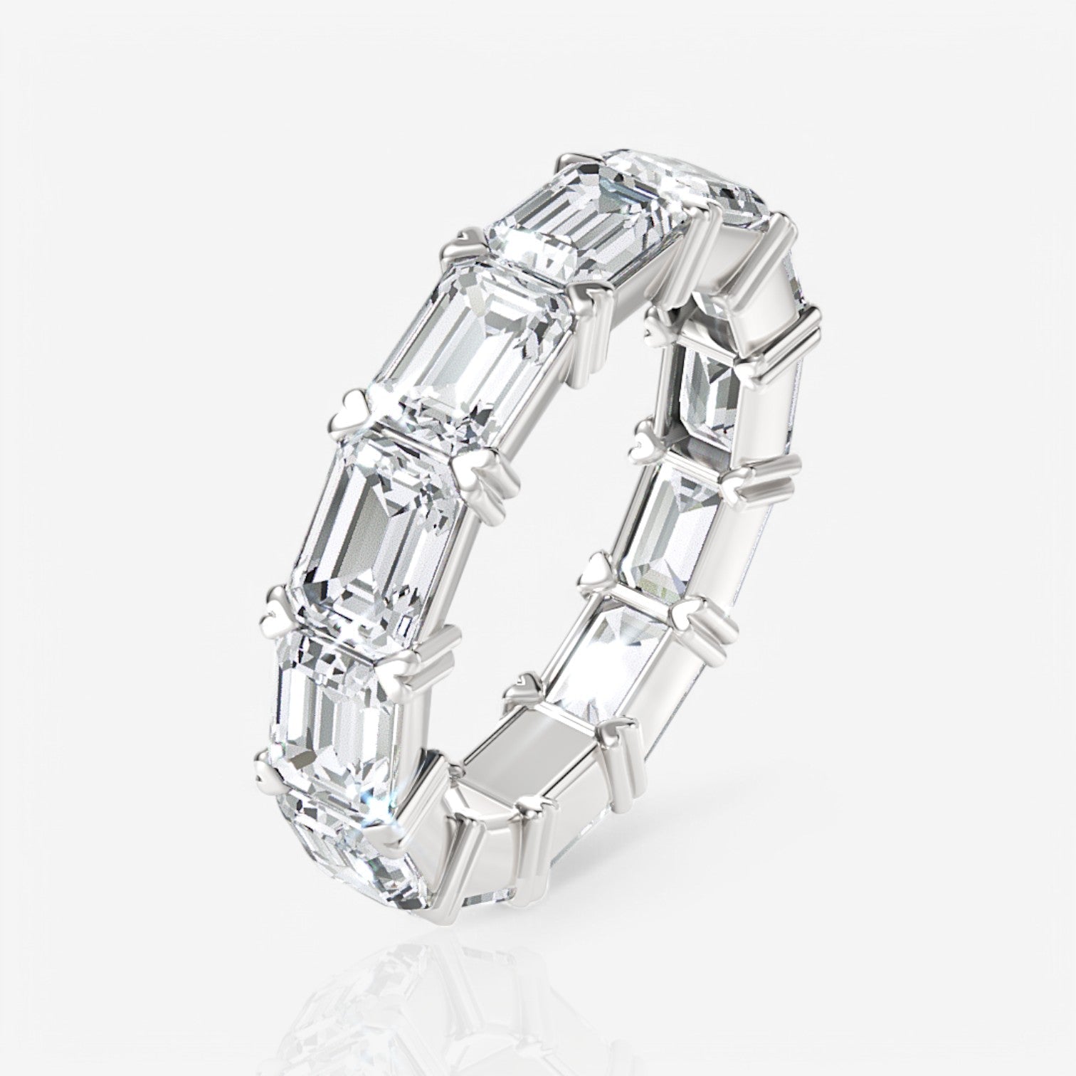 14kt white gold/18kt white gold/platinum/7.00/3/3.5/4/4.5/5/5.5/6/6.5/7/7.5/8/8.5/9/front