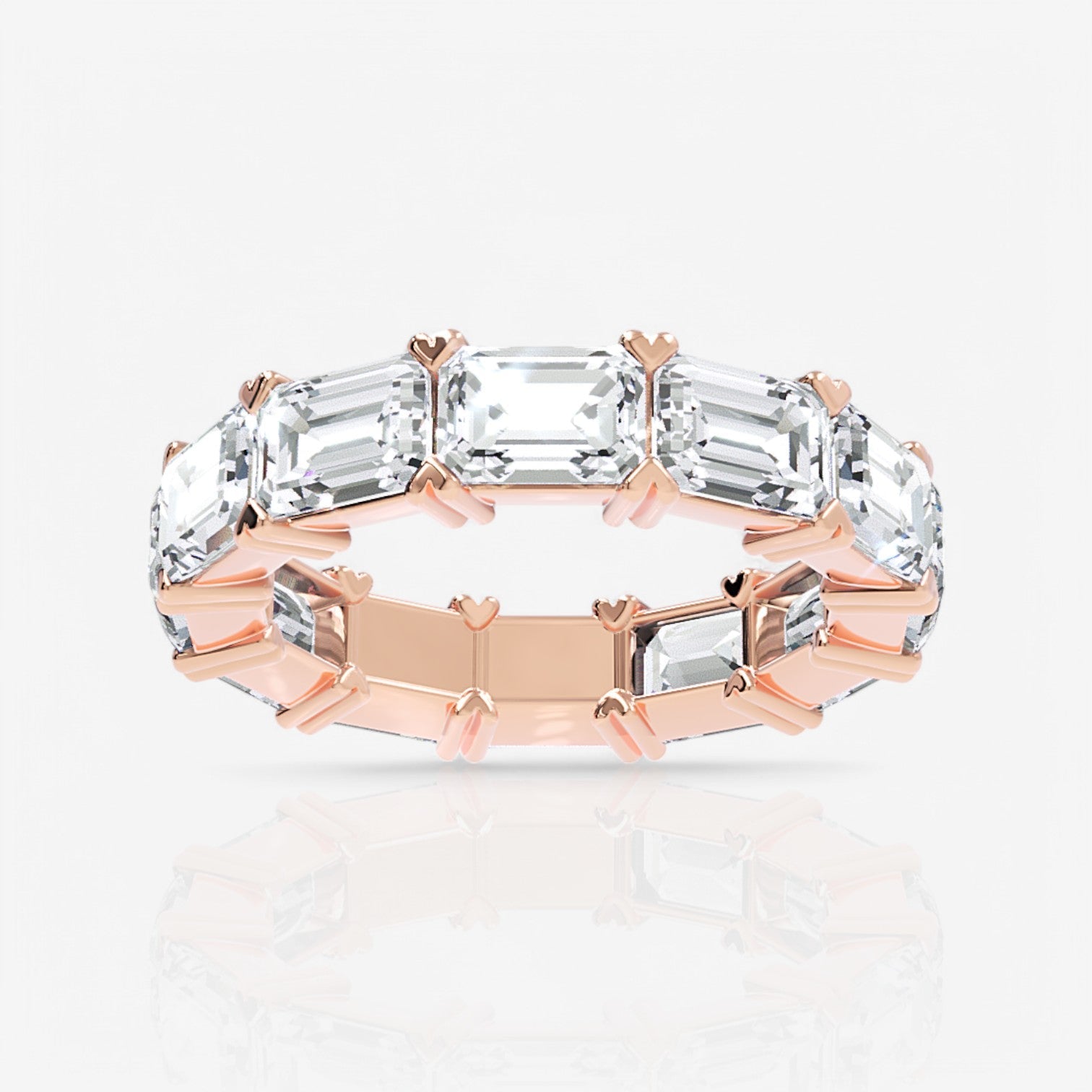 18kt rose gold/7.00/3/3.5/4/4.5/5/5.5/6/6.5/7/7.5/8/8.5/9/top