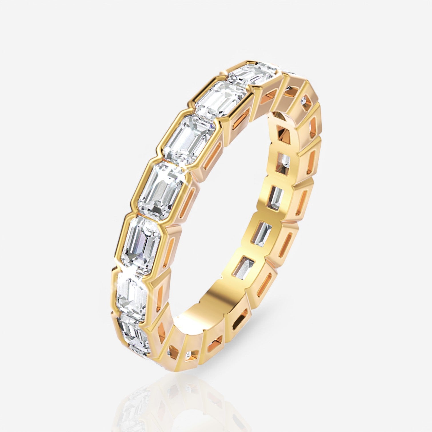 18kt yellow gold/3.00/3/3.5/4/4.5/5/5.5/6/6.5/7/7.5/8/8.5/9/front