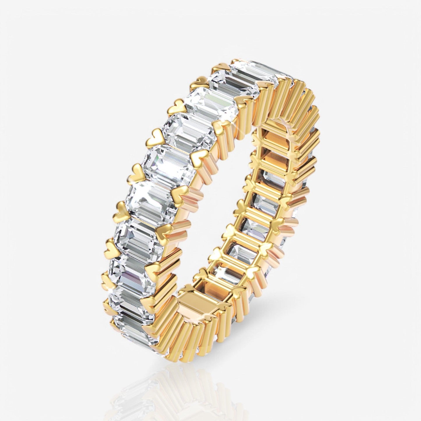 18kt yellow gold/5.00/3/3.5/4/4.5/5/5.5/6/6.5/7/7.5/8/8.5/9/front