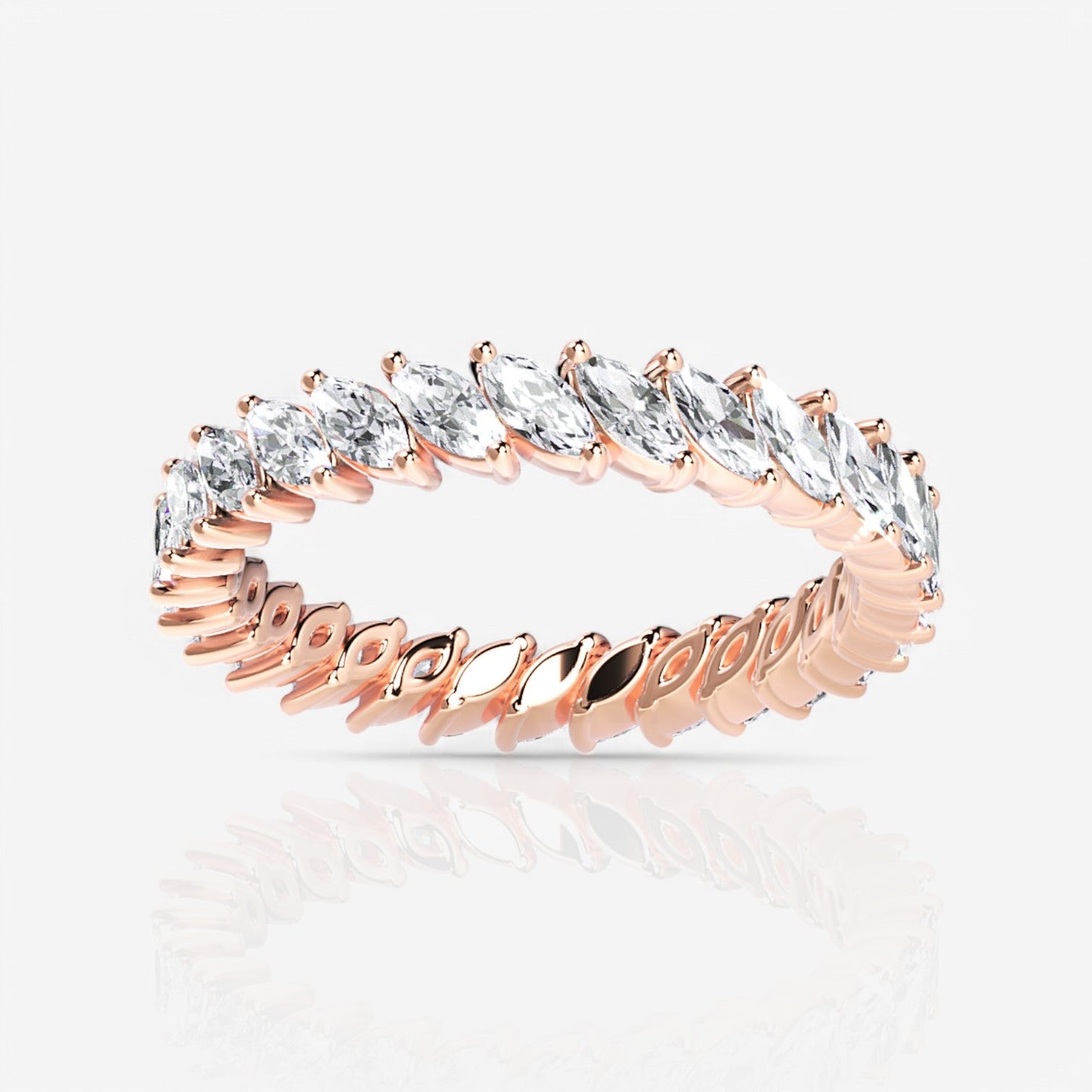 18kt rose gold/1.00/3/3.5/4/4.5/5/5.5/6/6.5/7/7.5/8/8.5/9/top