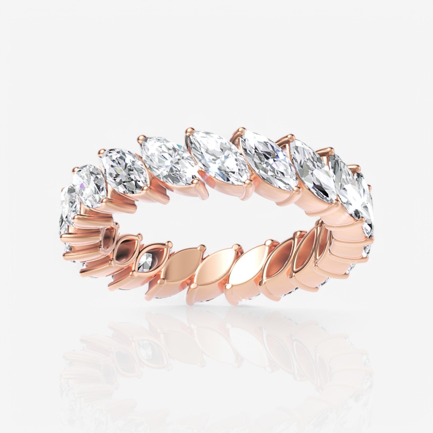 18kt rose gold/3.00/3/3.5/4/4.5/5/5.5/6/6.5/7/7.5/8/8.5/9/top