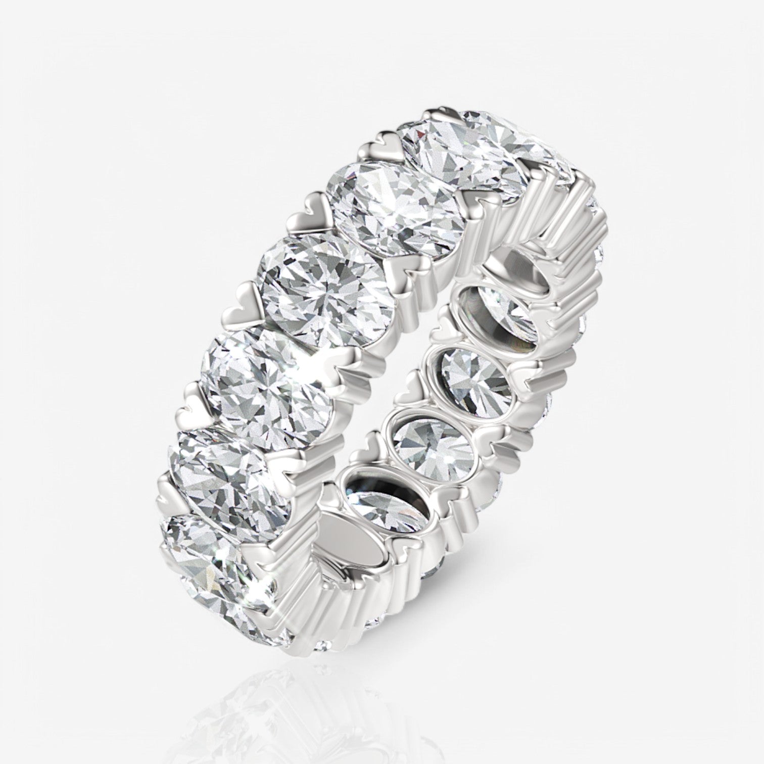 14kt white gold/18kt white gold/platinum/7.00/3/3.5/4/4.5/5/5.5/6/6.5/7/7.5/8/8.5/9/front