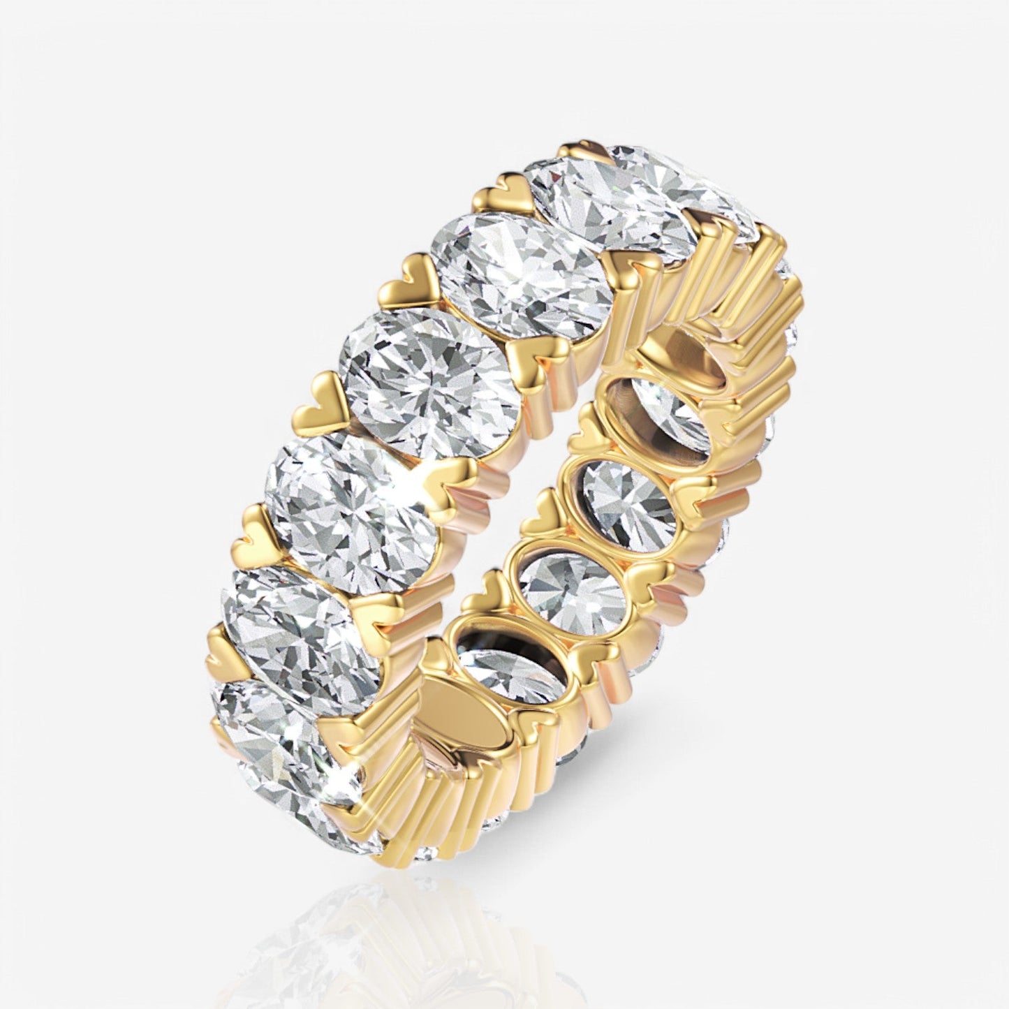18kt yellow gold/7.00/3/3.5/4/4.5/5/5.5/6/6.5/7/7.5/8/8.5/9/front