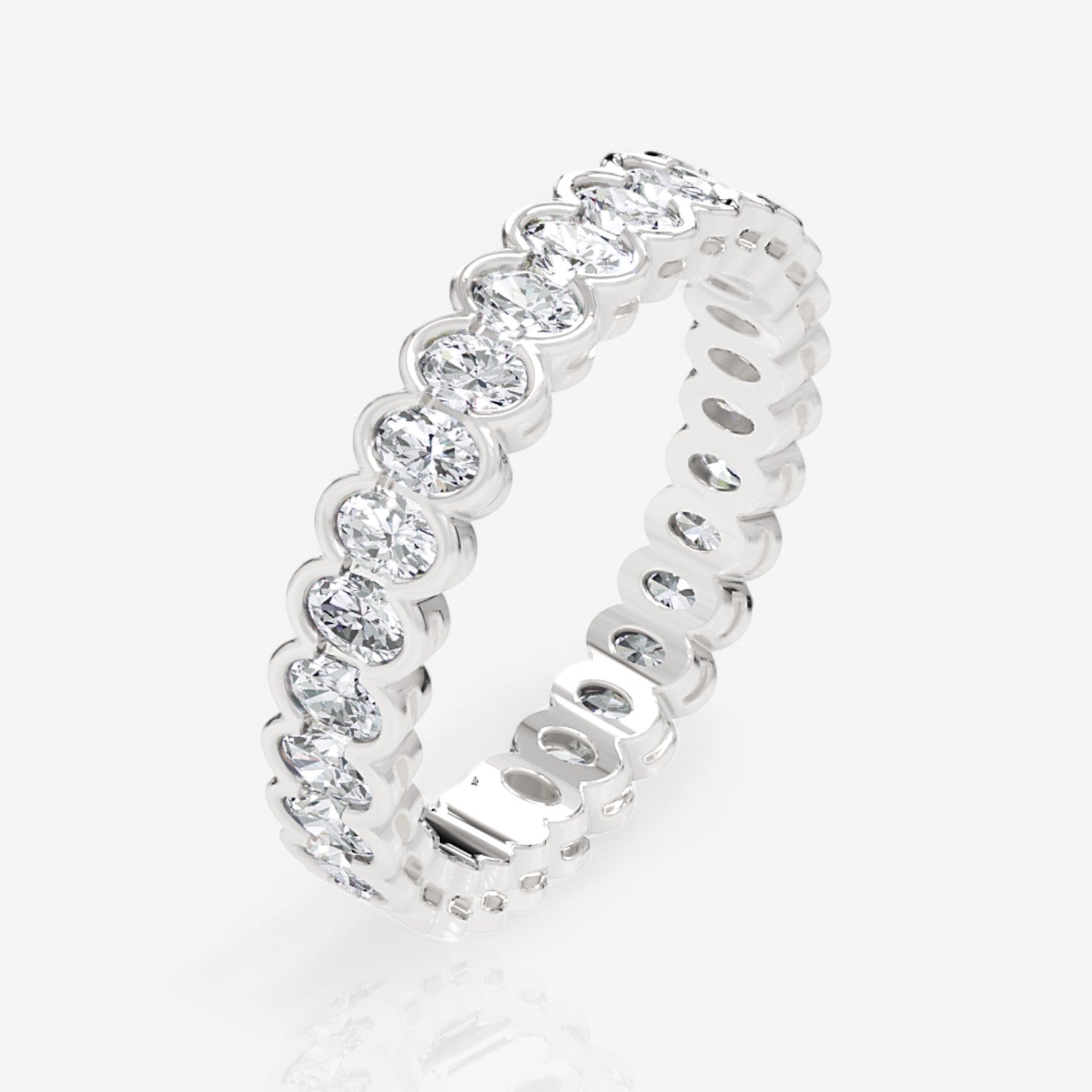 14kt white gold/18kt white gold/platinum/1.00/3/3.5/4/4.5/5/5.5/6/6.5/7/7.5/8/8.5/9/front