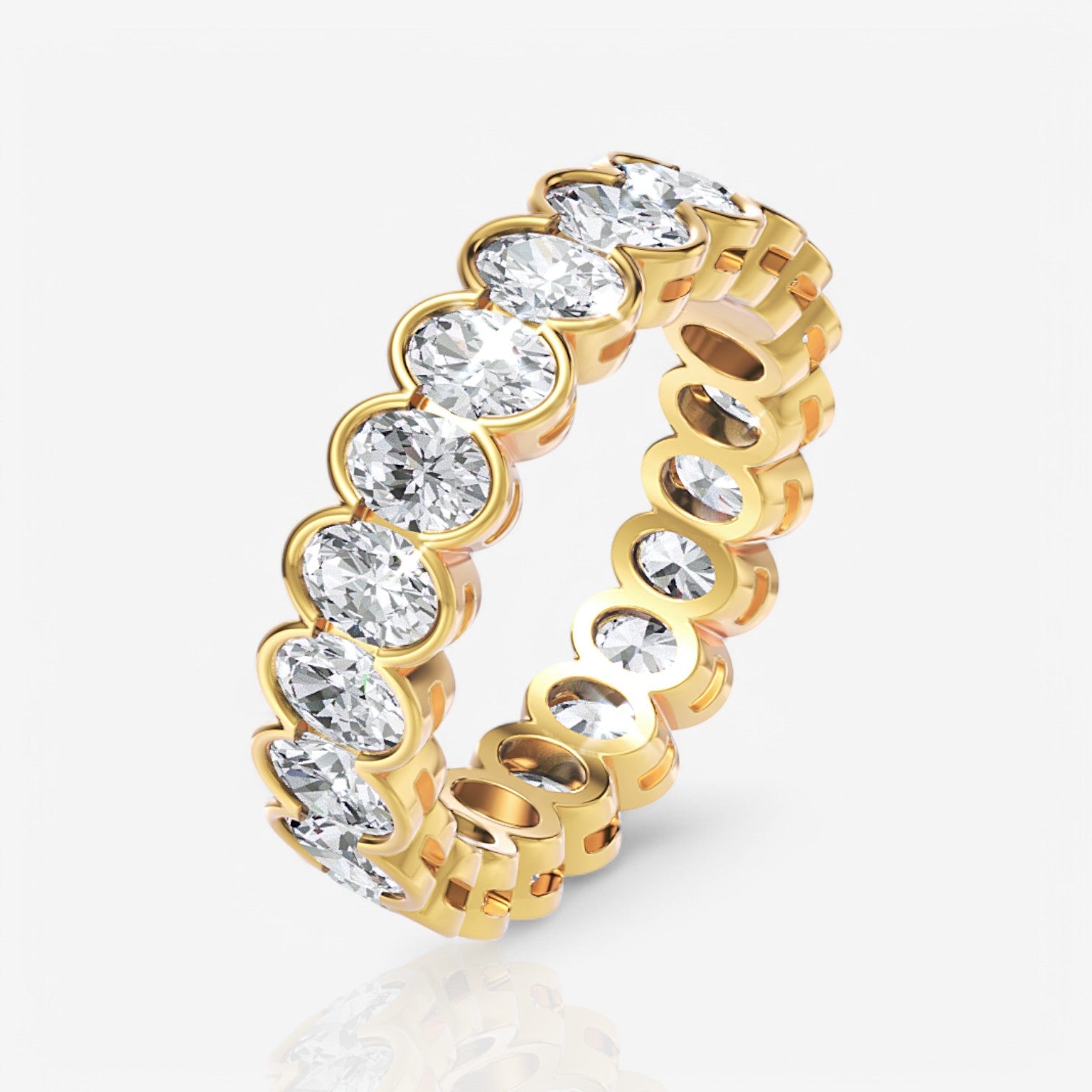18kt yellow gold/3.00/3/3.5/4/4.5/5/5.5/6/6.5/7/7.5/8/8.5/9/front