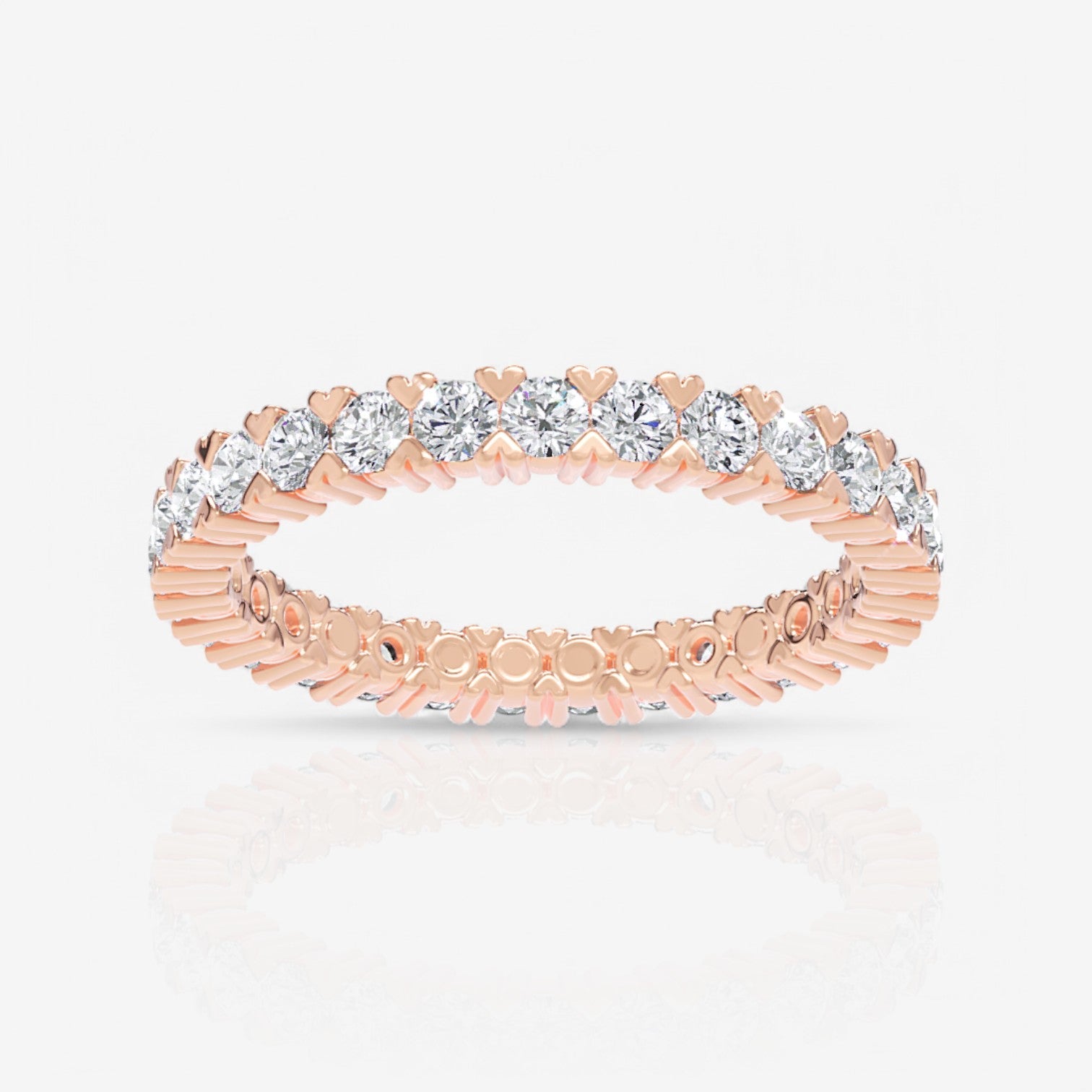 18kt rose gold/1.00/3/3.5/4/4.5/5/5.5/6/6.5/7/7.5/8/8.5/9/top