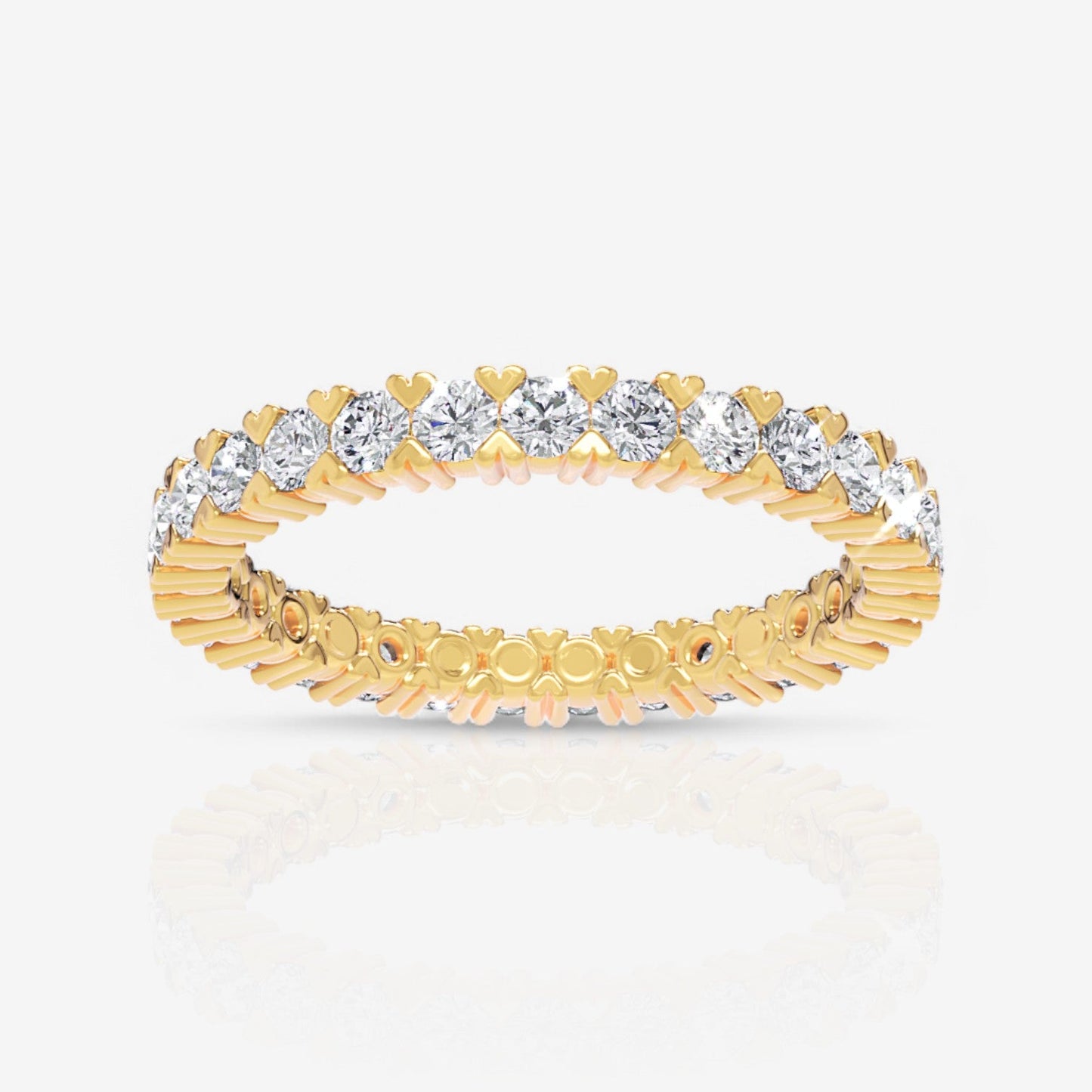 18kt yellow gold/1.00/3/3.5/4/4.5/5/5.5/6/6.5/7/7.5/8/8.5/9/top