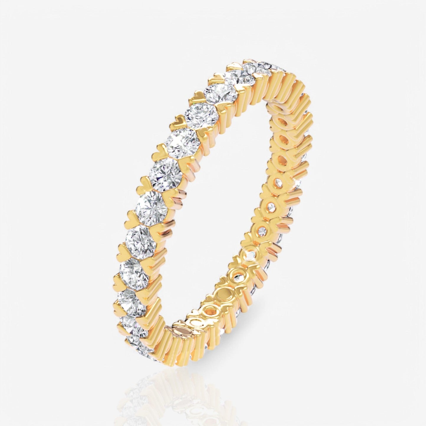 18kt yellow gold/1.00/3/3.5/4/4.5/5/5.5/6/6.5/7/7.5/8/8.5/9/front