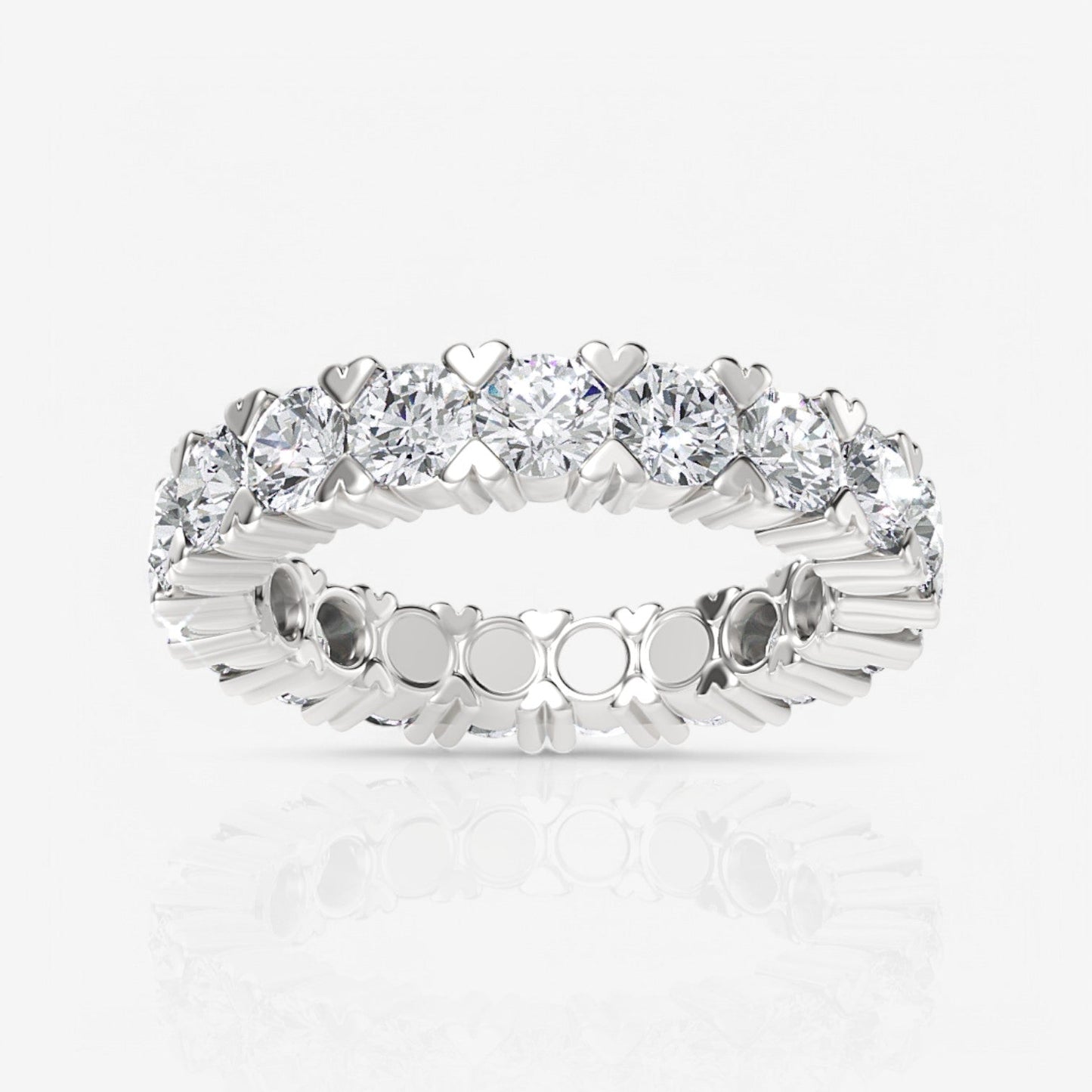 14kt white gold/18kt white gold/platinum/4.00/3/3.5/4/4.5/5/5.5/6/6.5/7/7.5/8/8.5/9/top