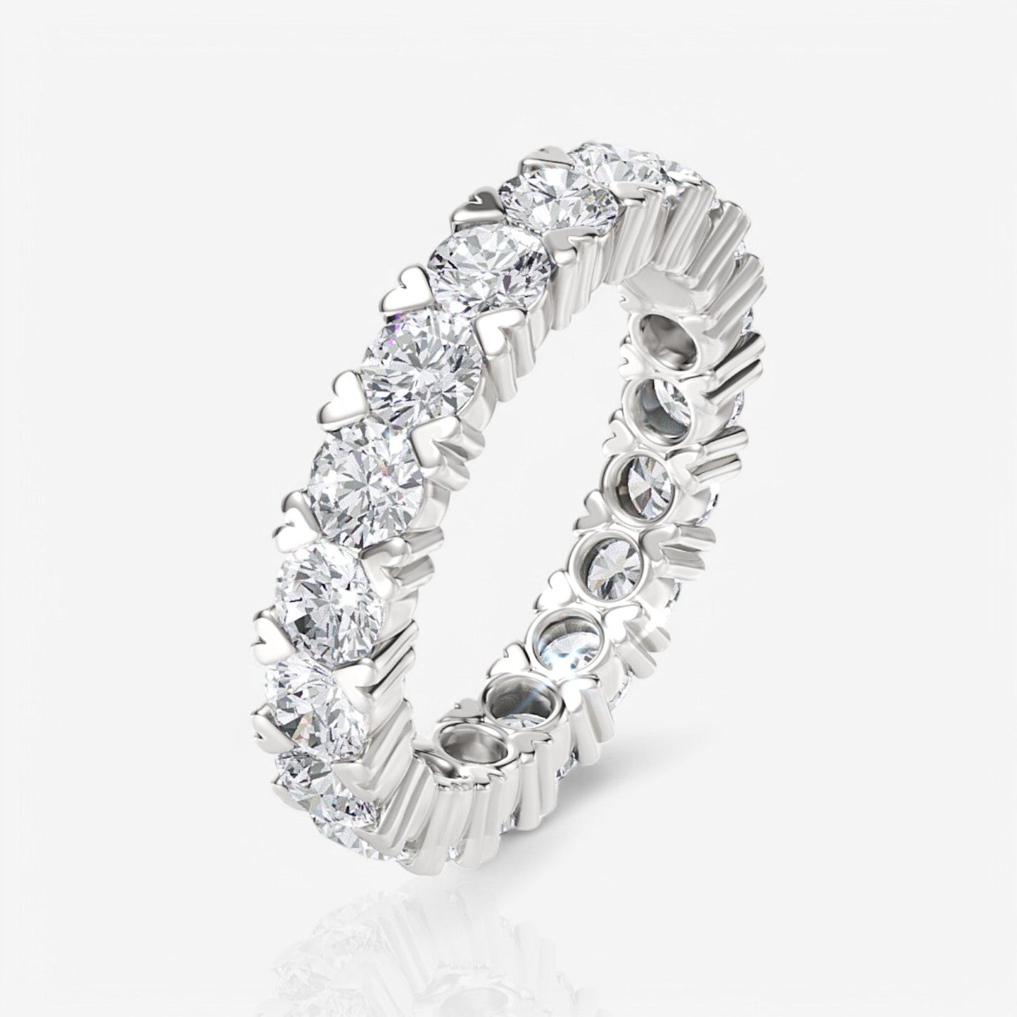 14kt white gold/18kt white gold/platinum/4.00/3/3.5/4/4.5/5/5.5/6/6.5/7/7.5/8/8.5/9/front