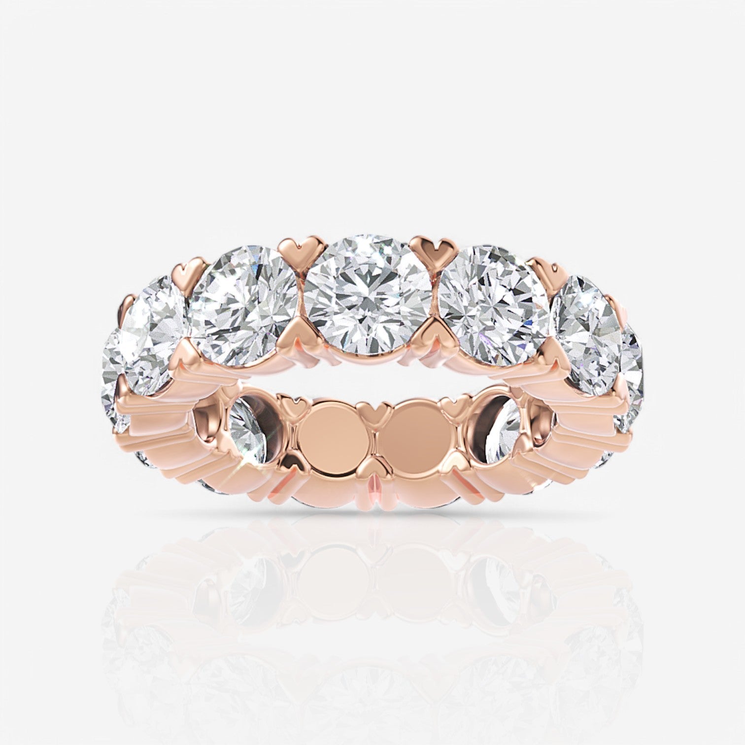 18kt rose gold/7.00/3/3.5/4/4.5/5/5.5/6/6.5/7/7.5/8/8.5/9/top