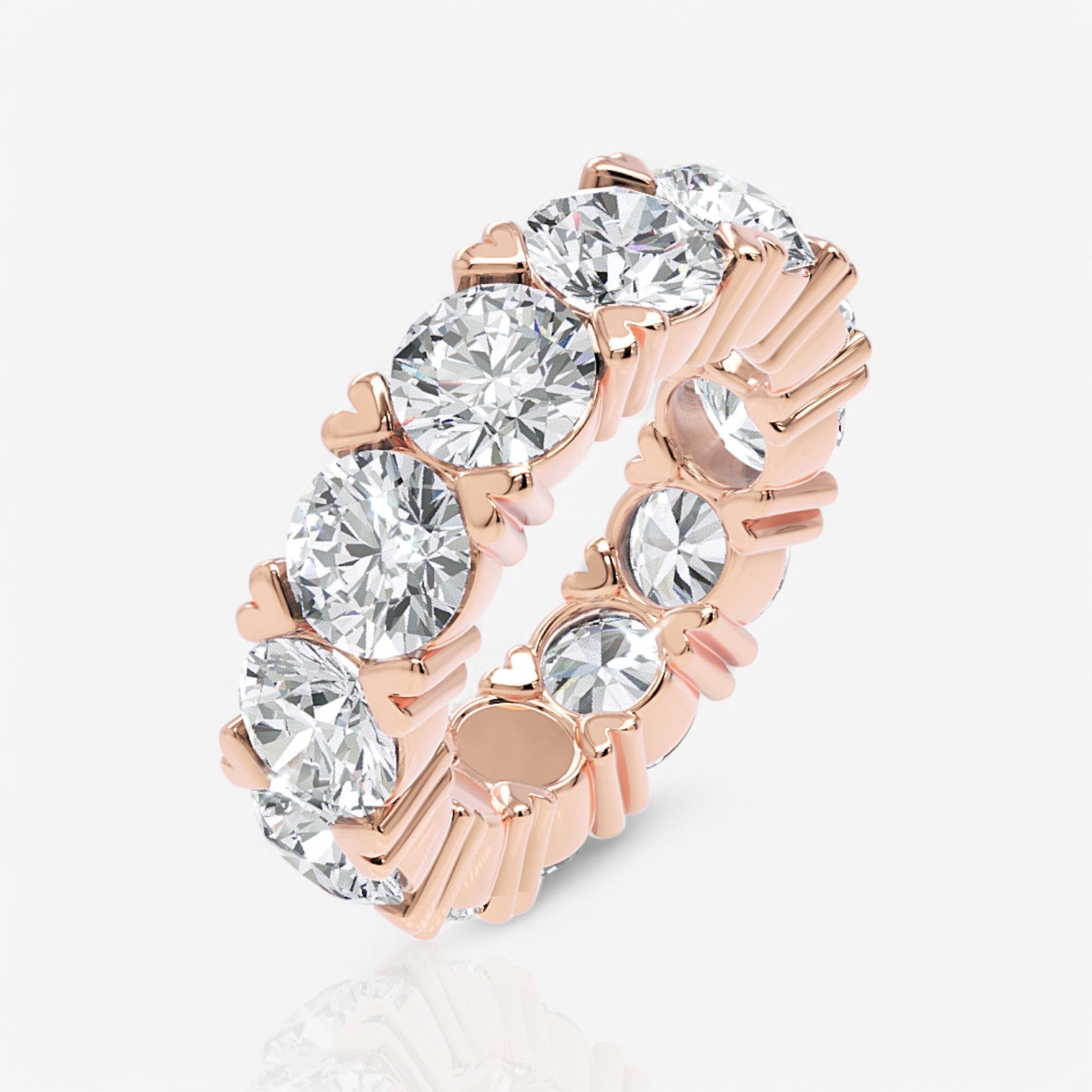 18kt rose gold/9.00/3/3.5/4/4.5/5/5.5/6/6.5/7/7.5/8/8.5/9/front