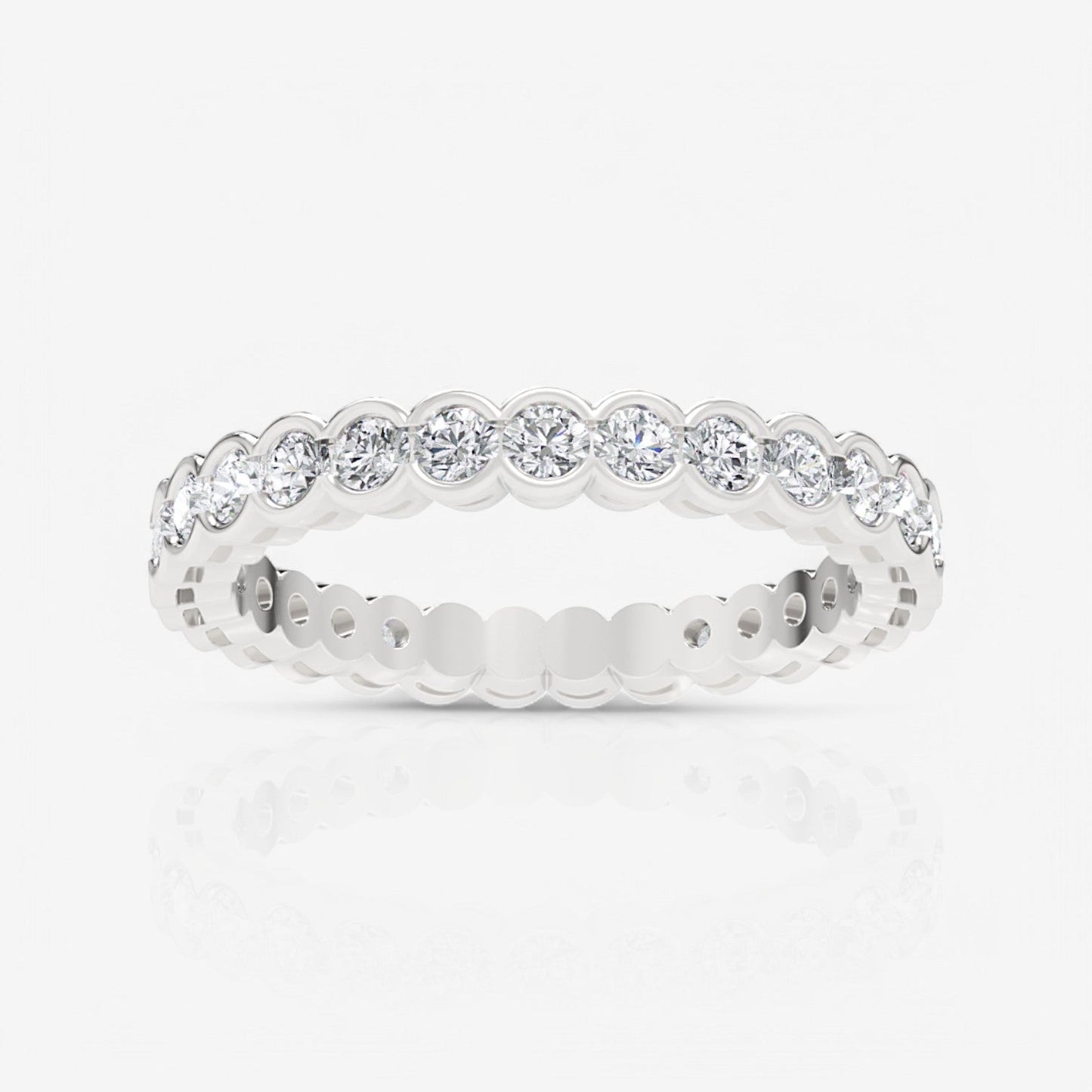 14kt white gold/18kt white gold/platinum/1.00/3/3.5/4/4.5/5/5.5/6/6.5/7/7.5/8/8.5/9/top