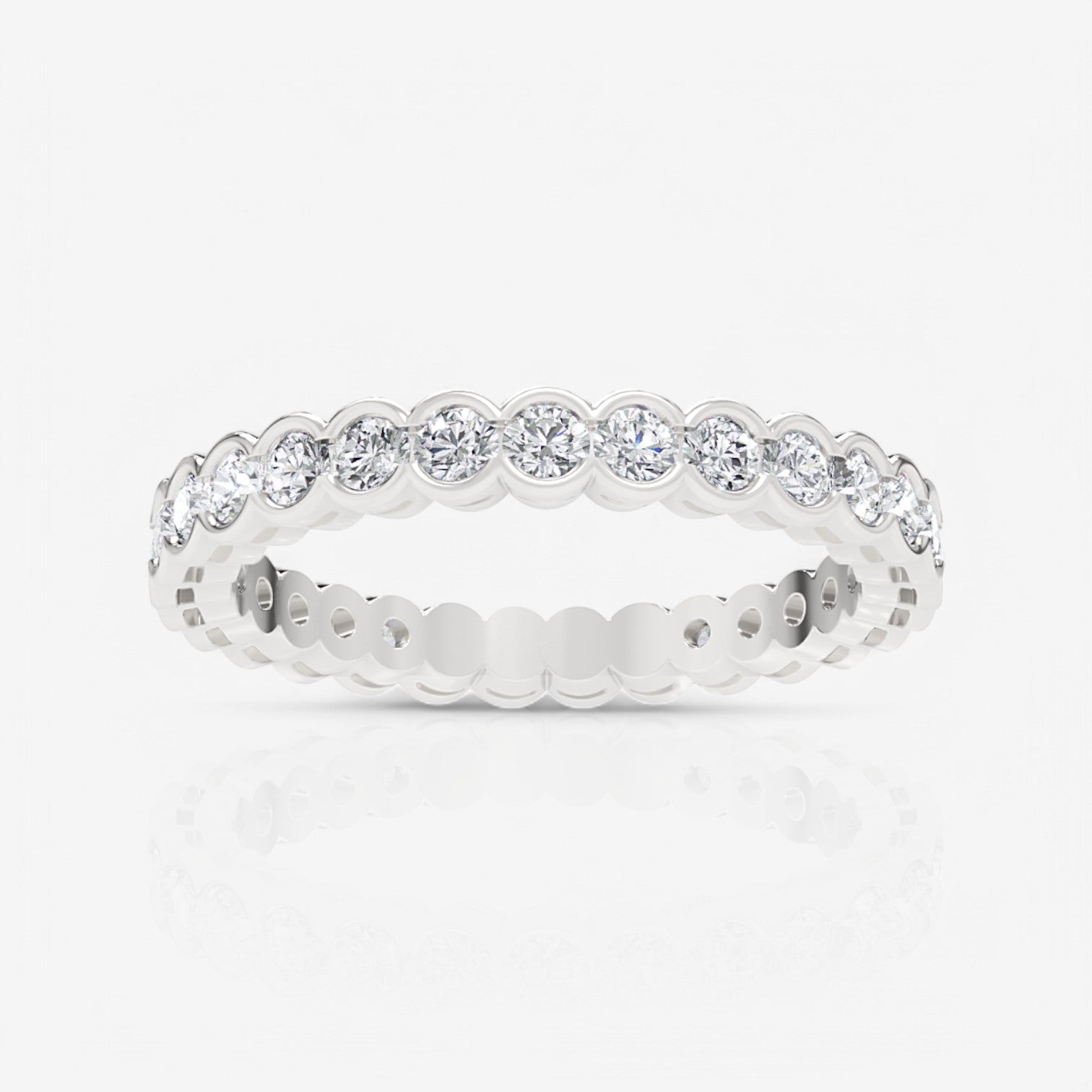 14kt white gold/18kt white gold/platinum/1.00/3/3.5/4/4.5/5/5.5/6/6.5/7/7.5/8/8.5/9/top