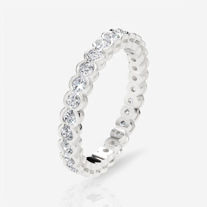 14kt white gold/18kt white gold/platinum/1.00/3/3.5/4/4.5/5/5.5/6/6.5/7/7.5/8/8.5/9/front