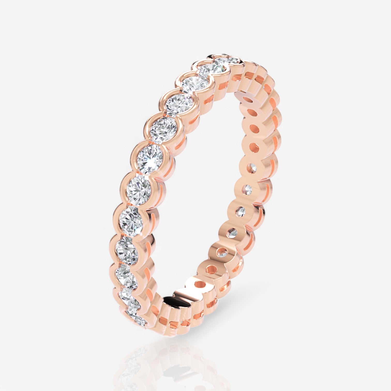 18kt rose gold/2.00/3/3.5/4/4.5/5/5.5/6/6.5/7/7.5/8/8.5/9/front