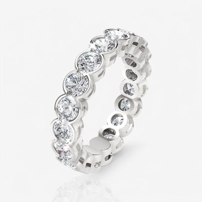 14kt white gold/18kt white gold/platinum/3.00/3/3.5/4/4.5/5/5.5/6/6.5/7/7.5/8/8.5/9/front