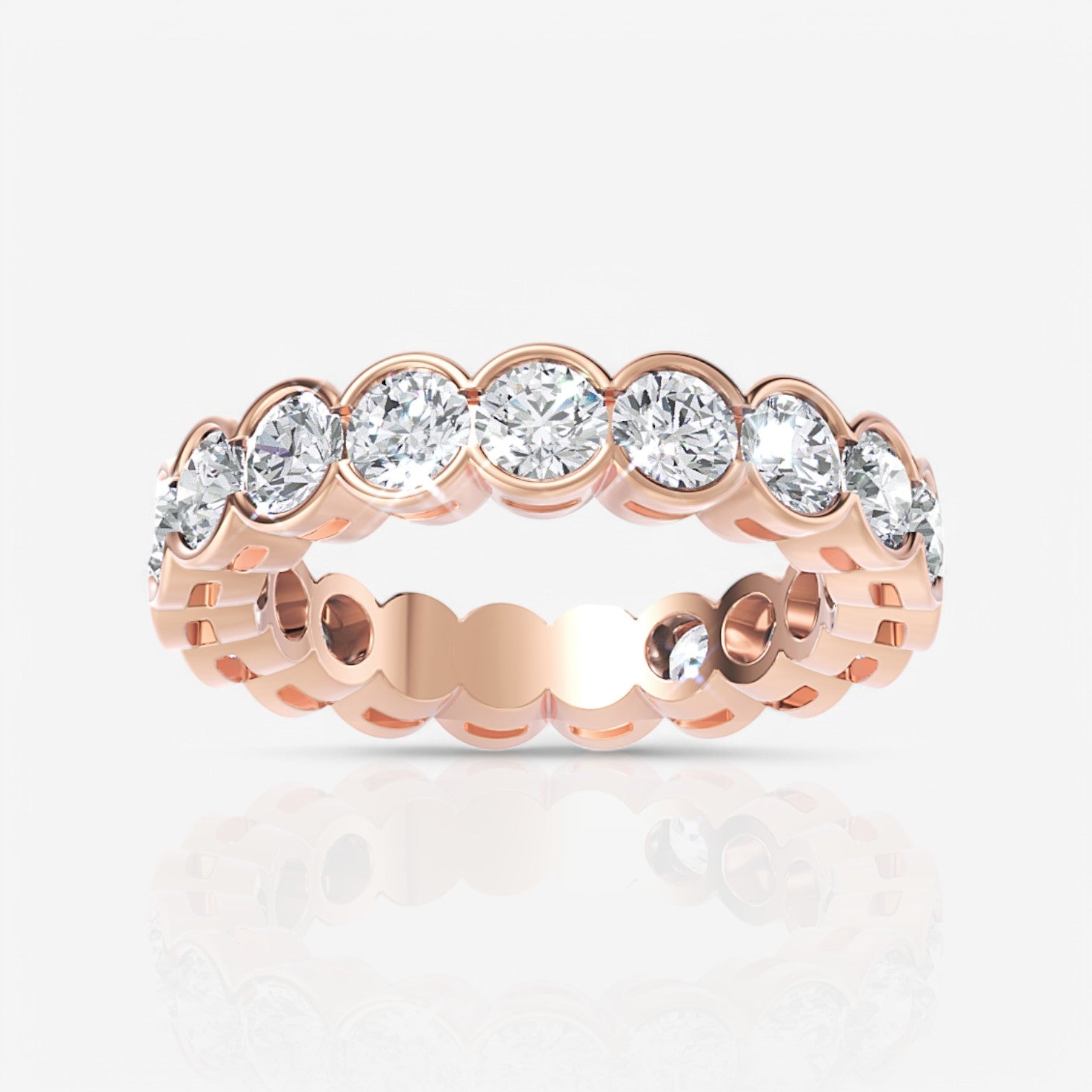 18kt rose gold/3.00/3/3.5/4/4.5/5/5.5/6/6.5/7/7.5/8/8.5/9/top
