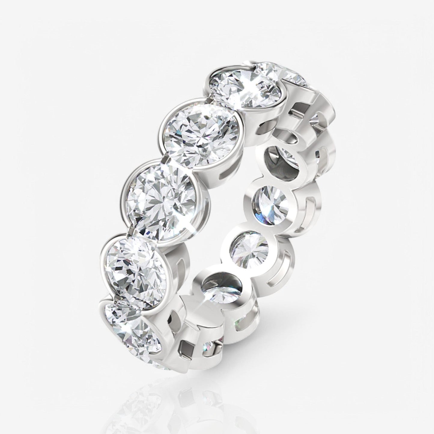 14kt white gold/18kt white gold/platinum/8.00/3/3.5/4/4.5/5/5.5/6/6.5/7/7.5/8/8.5/9/front