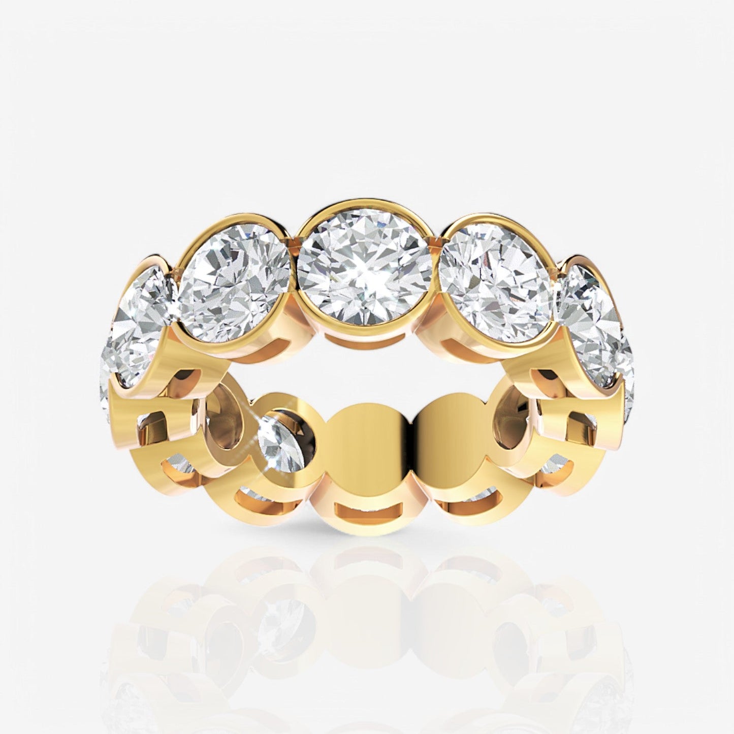 18kt yellow gold/10.00/3/3.5/4/4.5/5/5.5/6/6.5/7/7.5/8/8.5/9/top