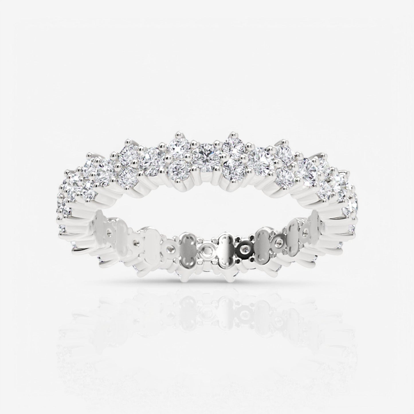 14kt white gold/18kt white gold/platinum/1.00/3/3.5/4/4.5/5/5.5/6/6.5/7/7.5/8/8.5/9/top