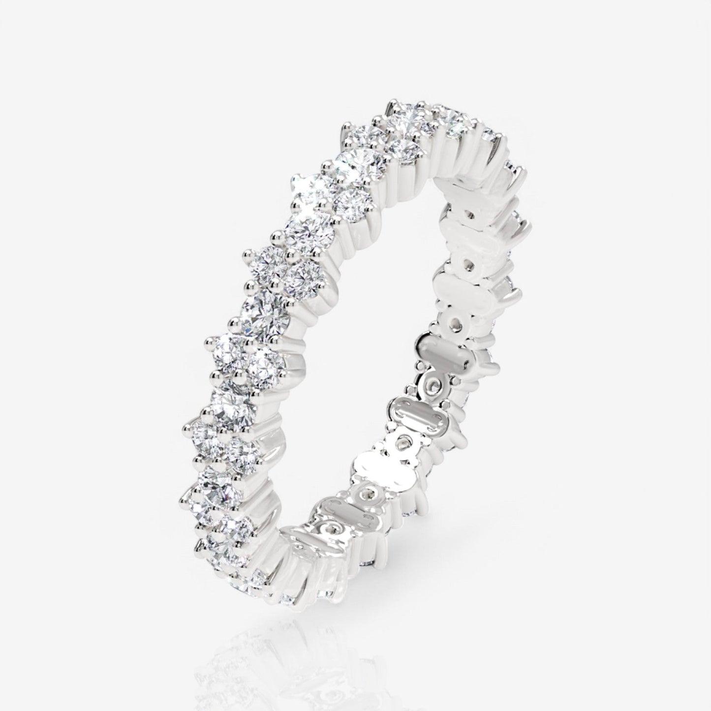 14kt white gold/18kt white gold/platinum/2.00/3/3.5/4/4.5/5/5.5/6/6.5/7/7.5/8/8.5/9/front
