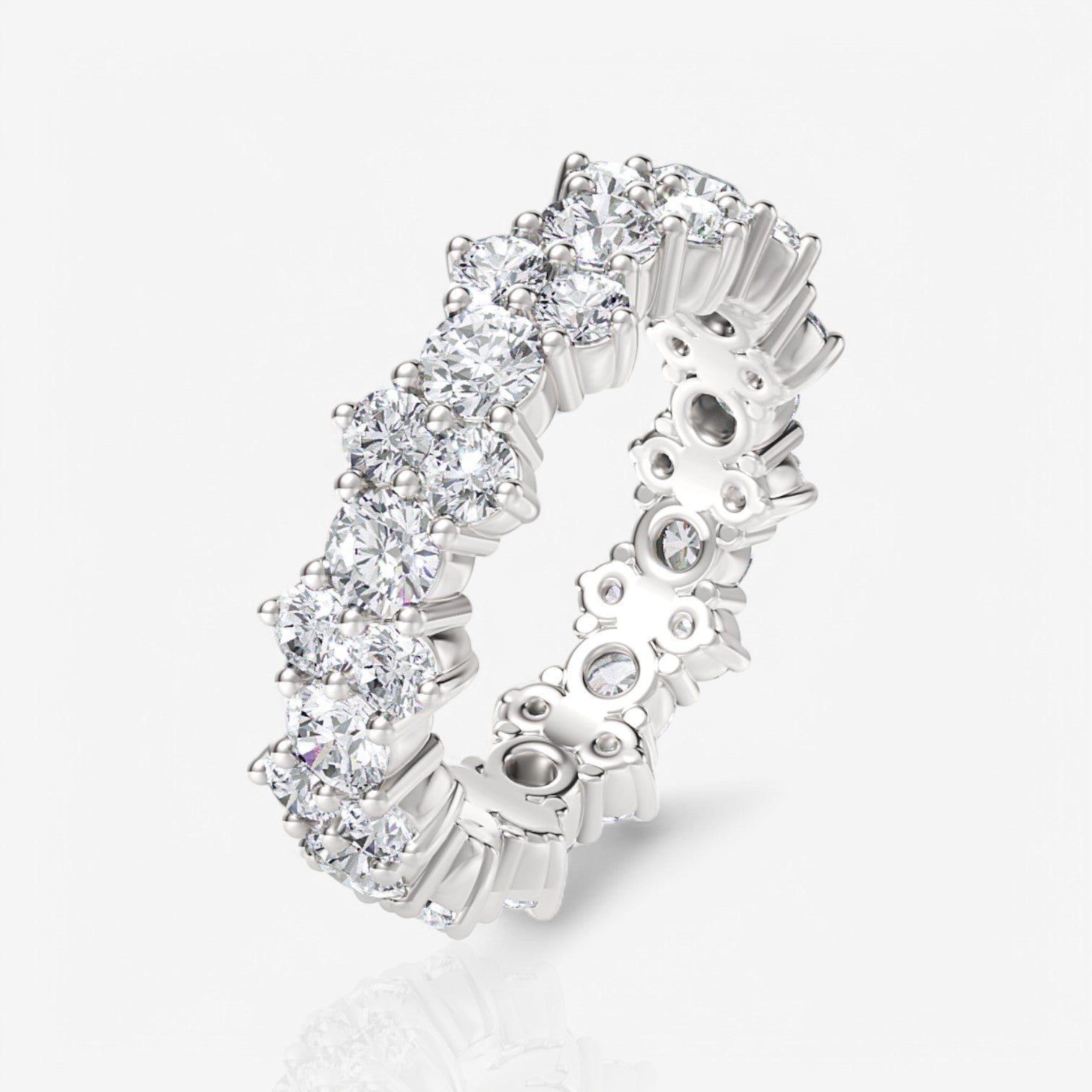 14kt white gold/18kt white gold/platinum/3.00/3/3.5/4/4.5/5/5.5/6/6.5/7/7.5/8/8.5/9/front