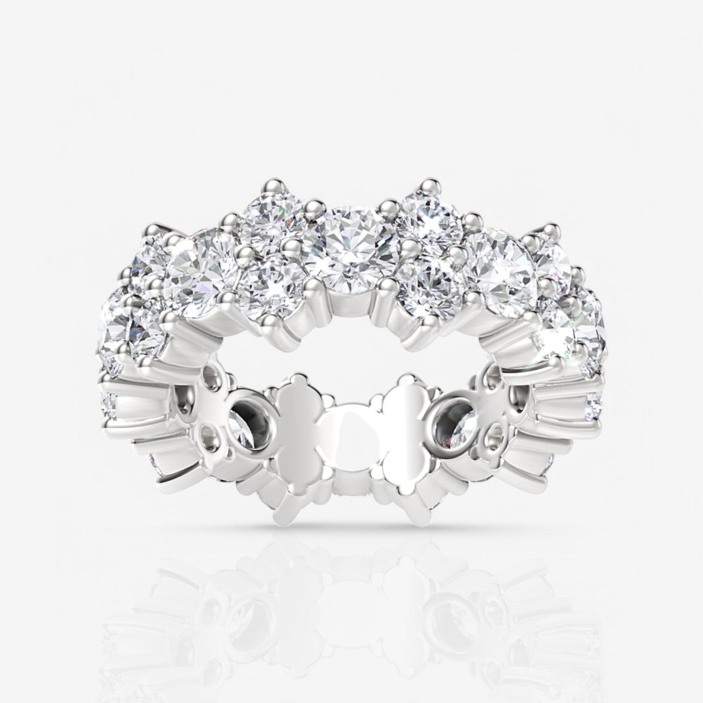 14kt white gold/18kt white gold/platinum/5.00/3/3.5/4/4.5/5/5.5/6/6.5/7/7.5/8/8.5/9/top