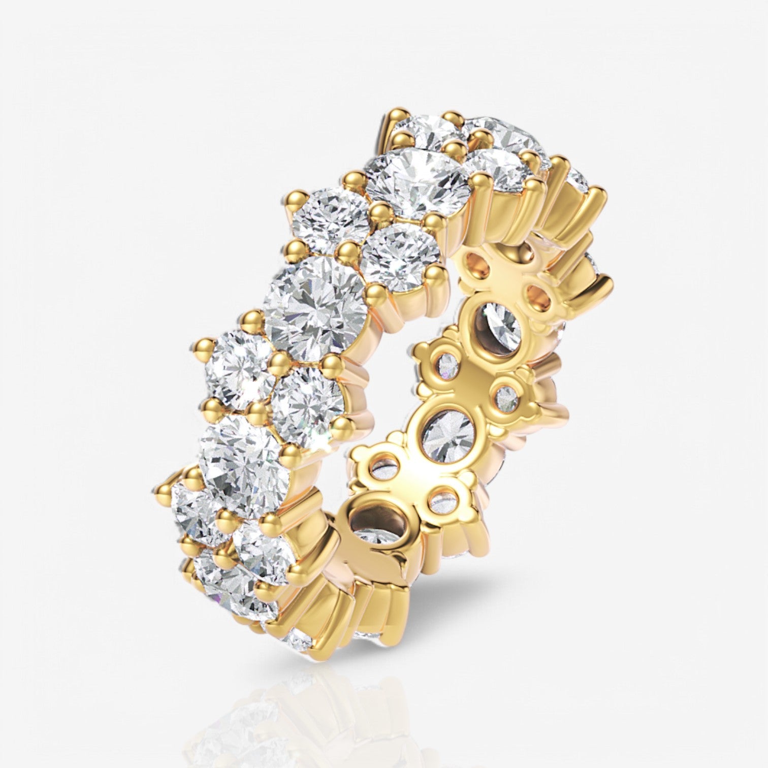 18kt yellow gold/5.00/3/3.5/4/4.5/5/5.5/6/6.5/7/7.5/8/8.5/9/front