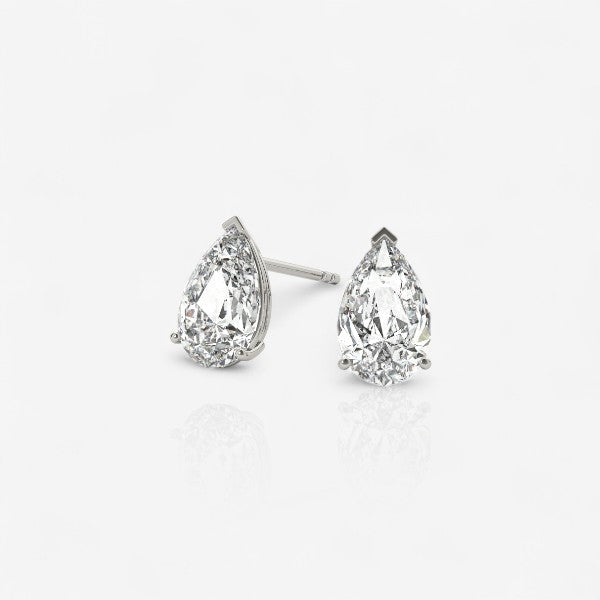 14kt white gold/18kt white gold/platinum/0.60/0.80/1.00/push-back/screw-back
