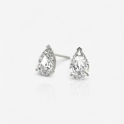 14kt white gold/18kt white gold/platinum/0.60/0.80/1.00/push-back/screw-back