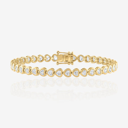 14kt yellow gold/earth grown/lab grown/5.85/top