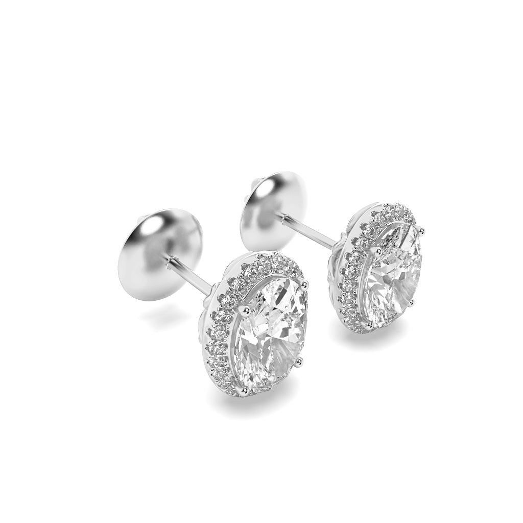 14kt white gold/3.00/measurement
