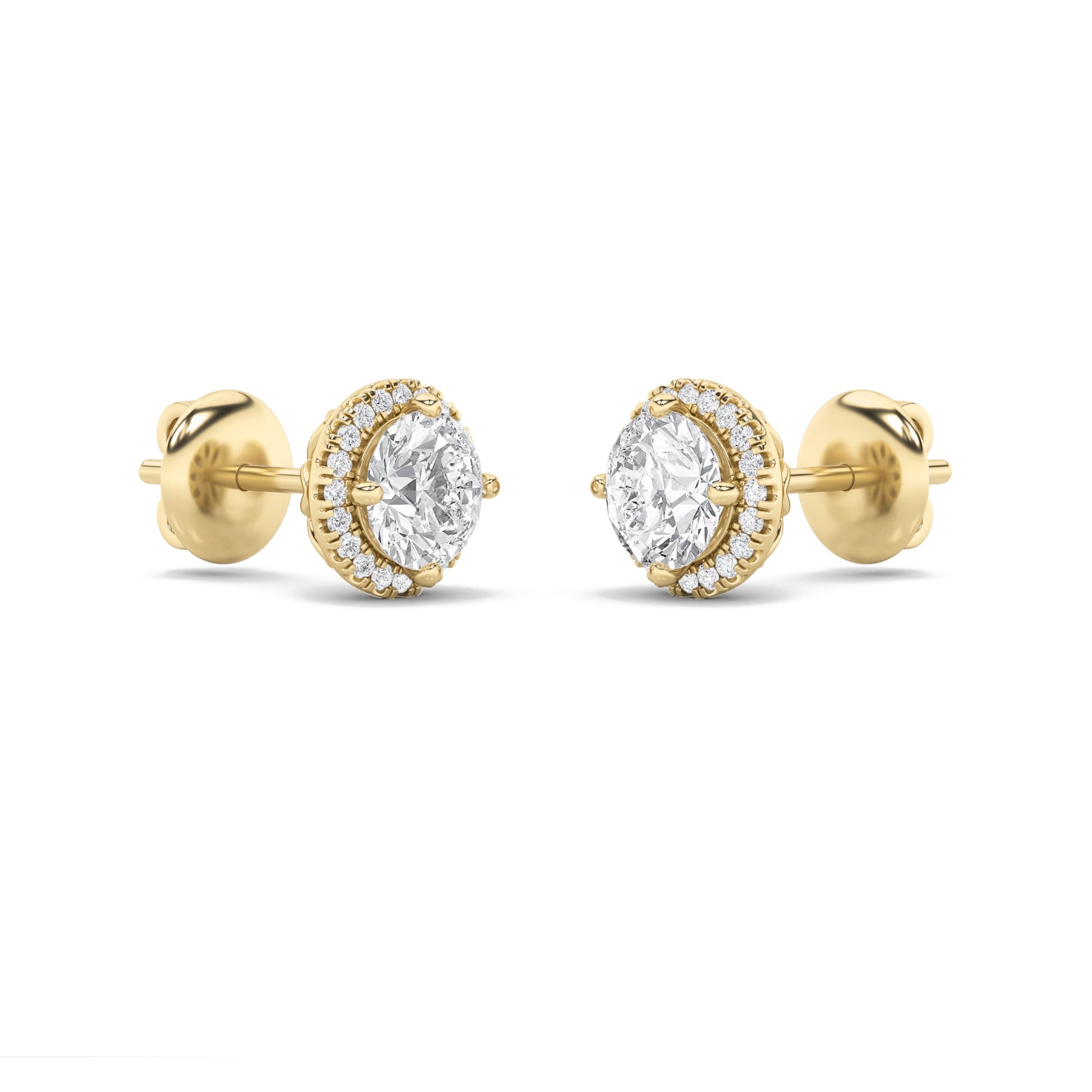 14kt yellow gold/3.00/perspective
