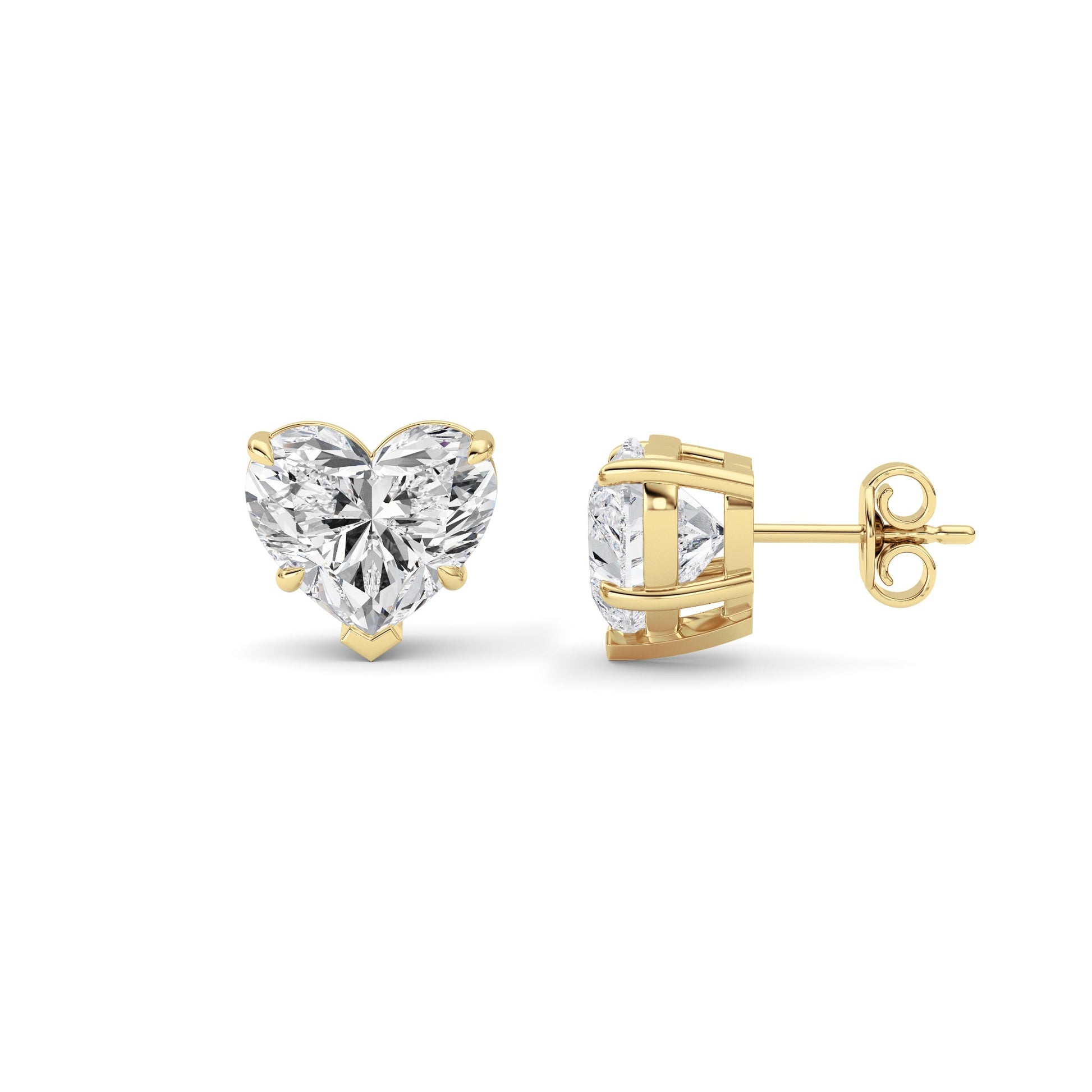 14kt yellow gold/8.00/side