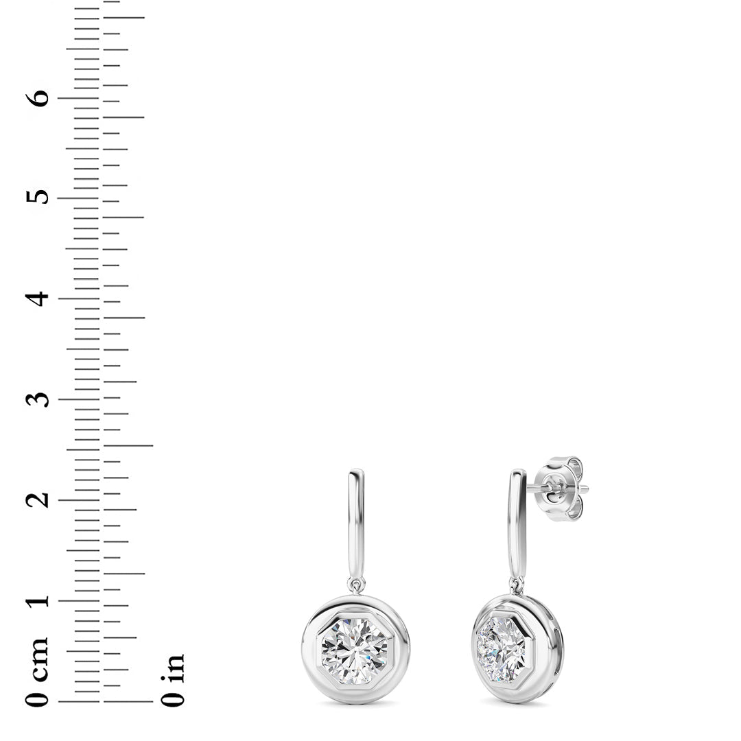 14kt white gold/2.00/measurement