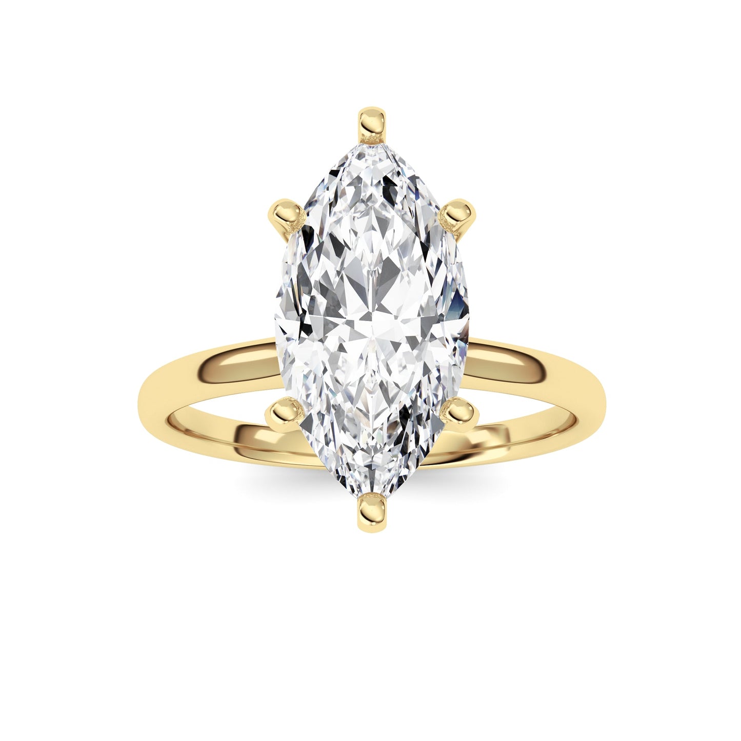 14kt yellow gold/1.50/top