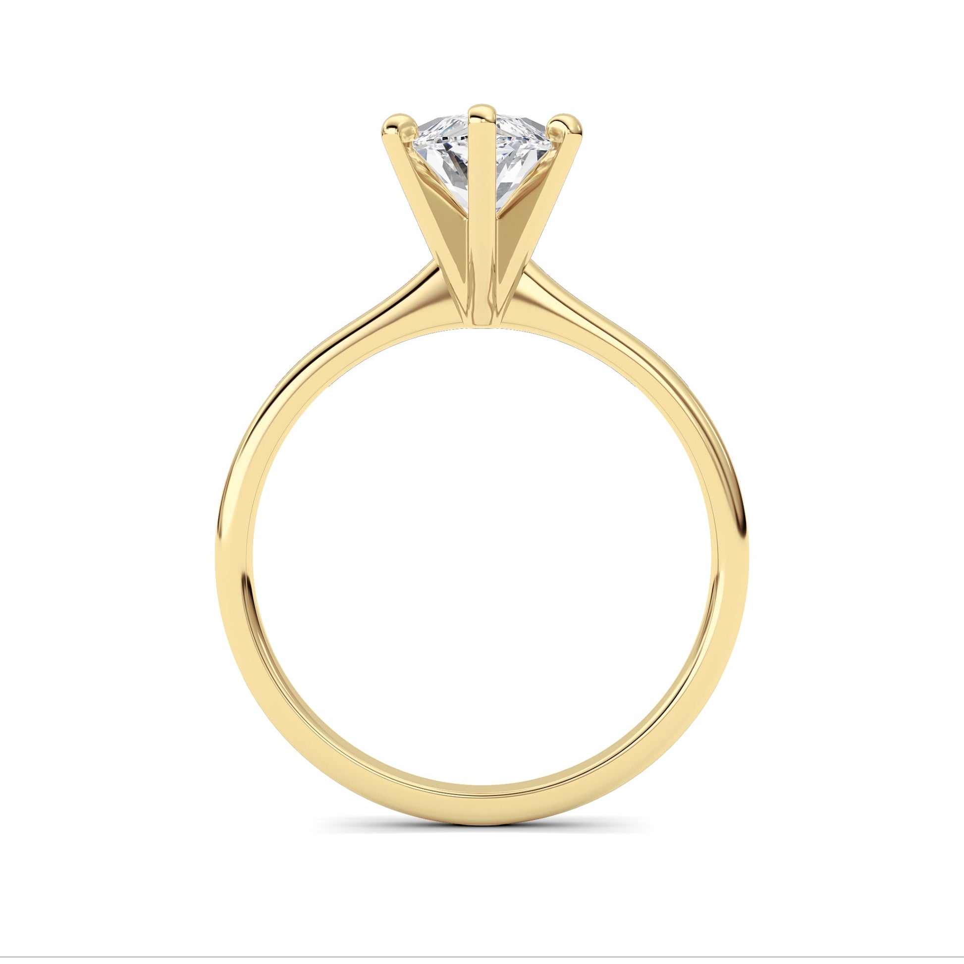14kt yellow gold/1.00/front
