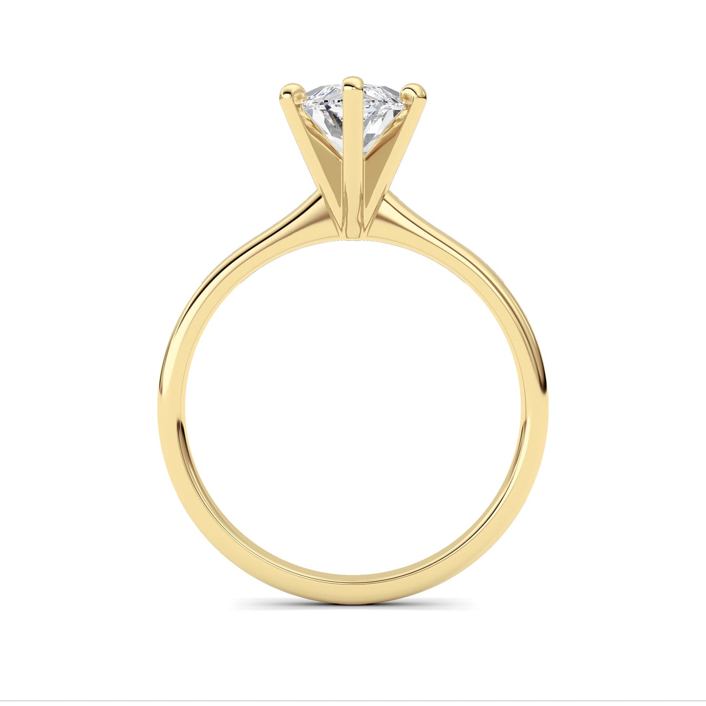 14kt yellow gold/5.00/front