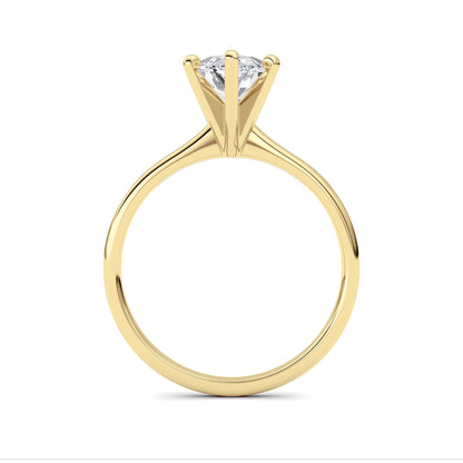 14kt yellow gold/5.00/front