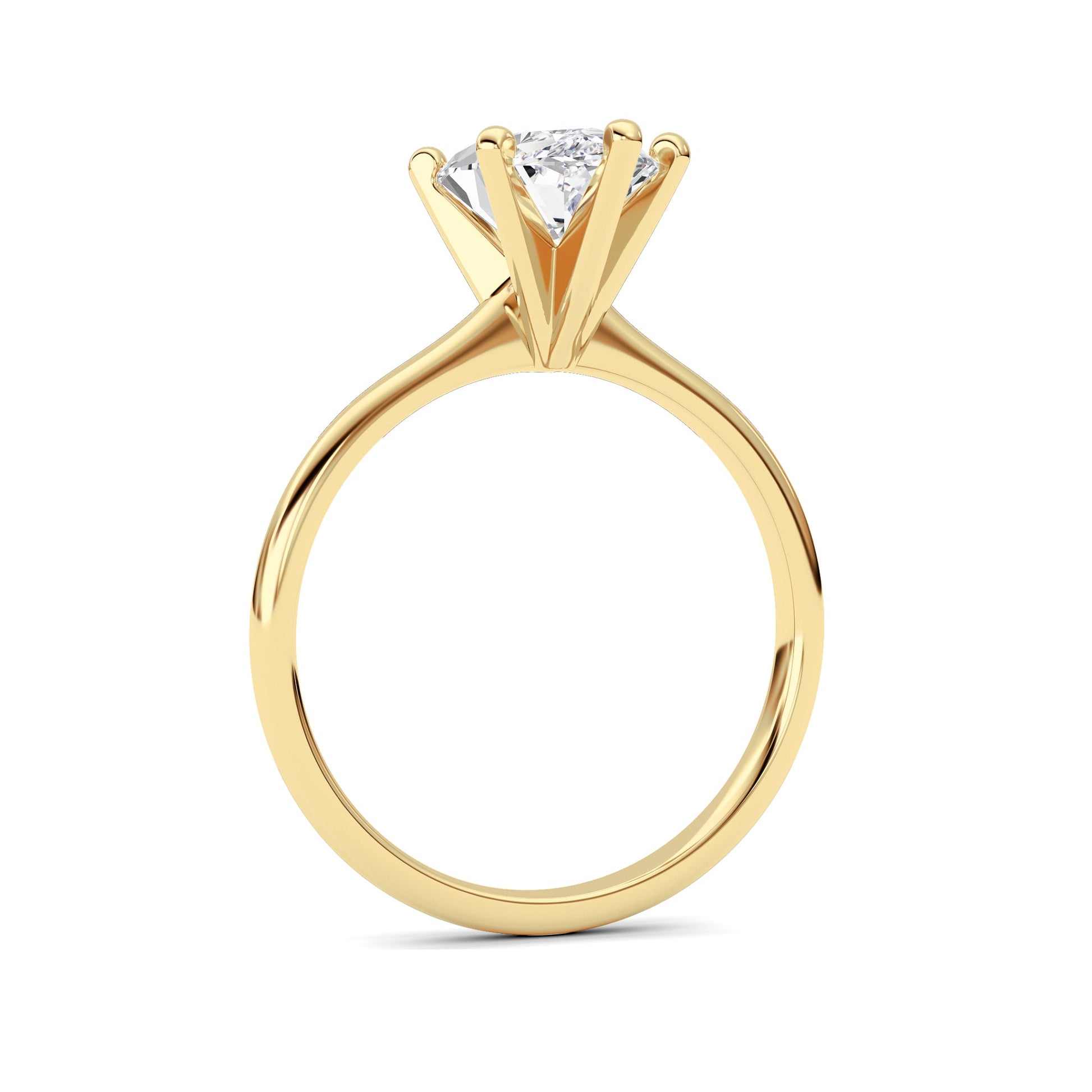 14kt yellow gold/5.00/side