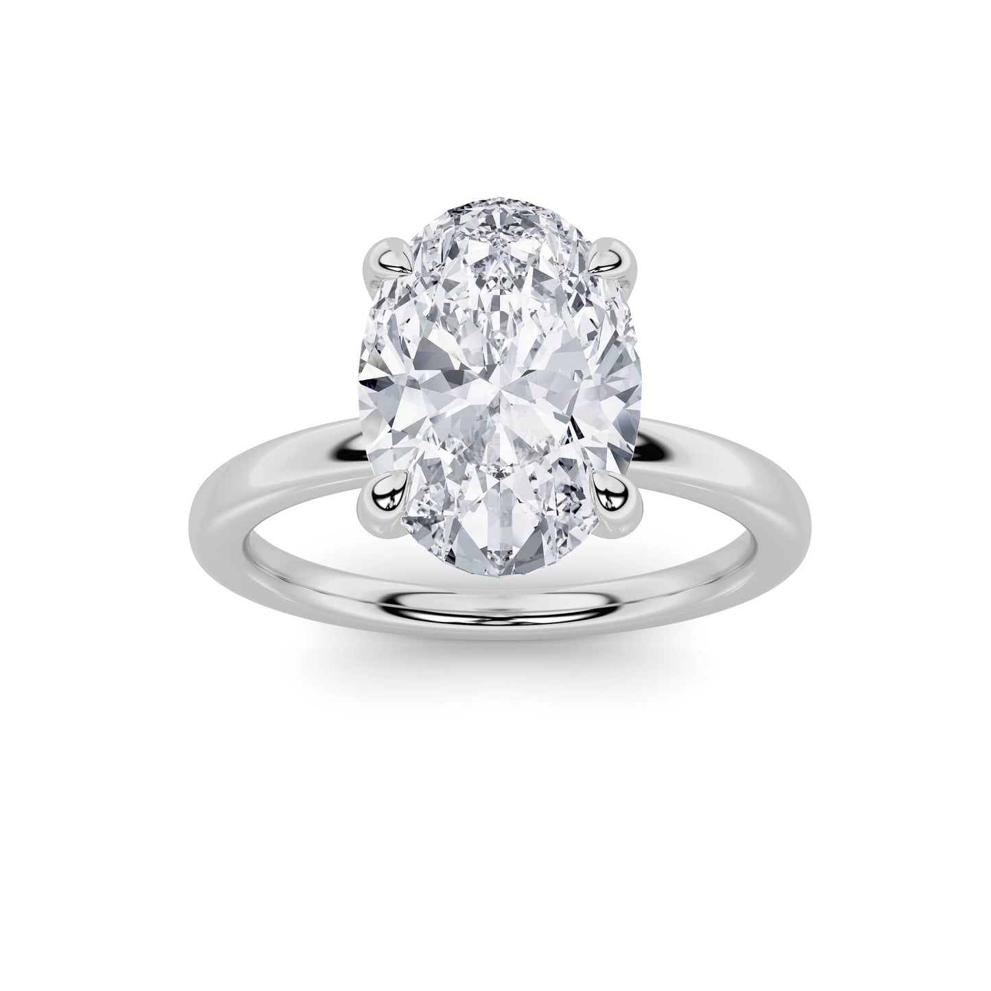 14kt white gold/1.00/top