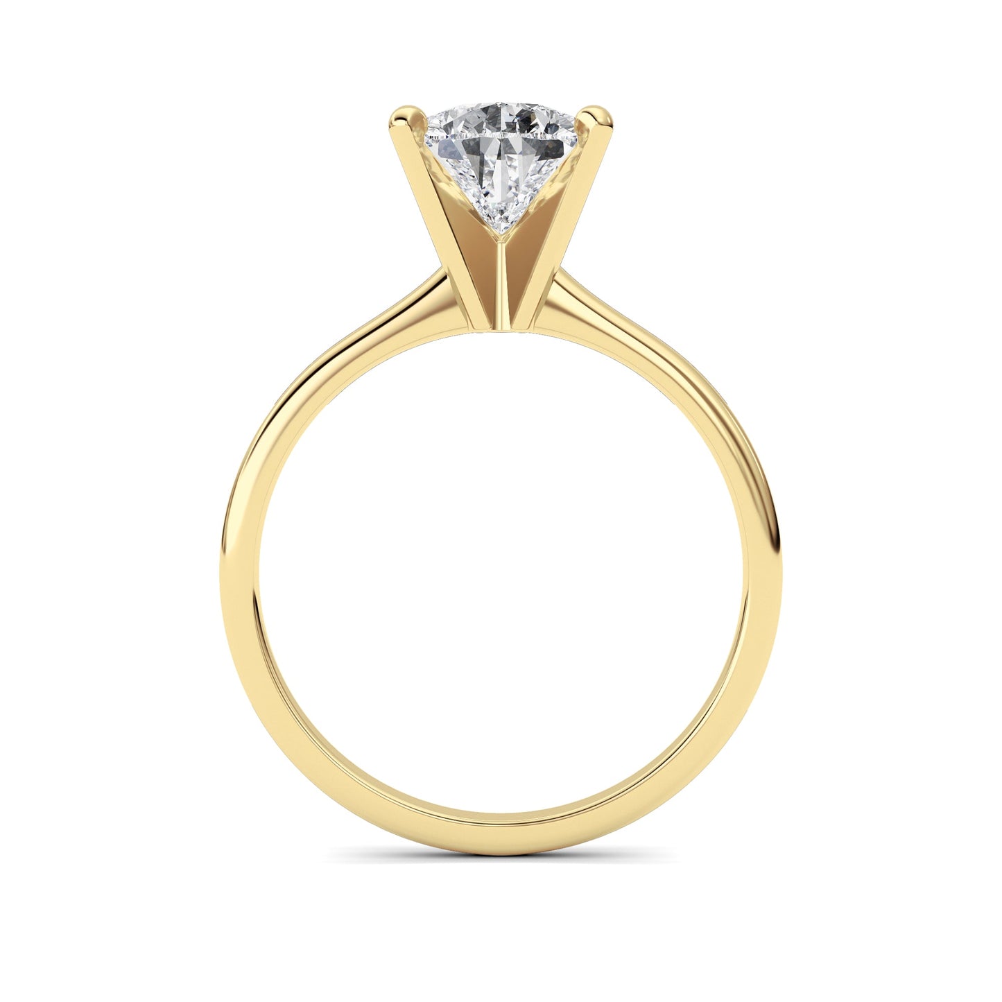 14kt yellow gold/1.00/front