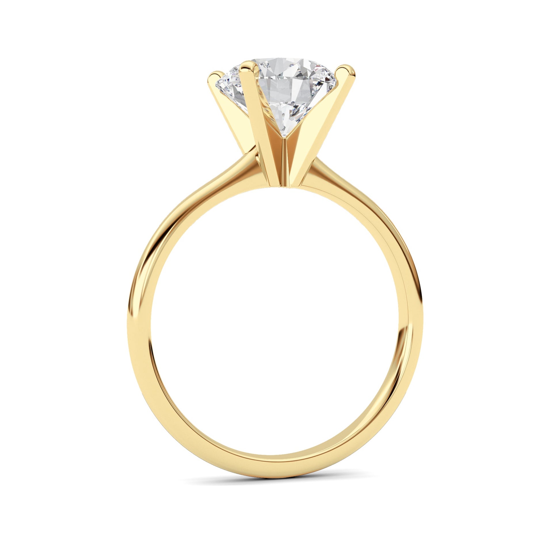 14kt yellow gold/5.00/perspective